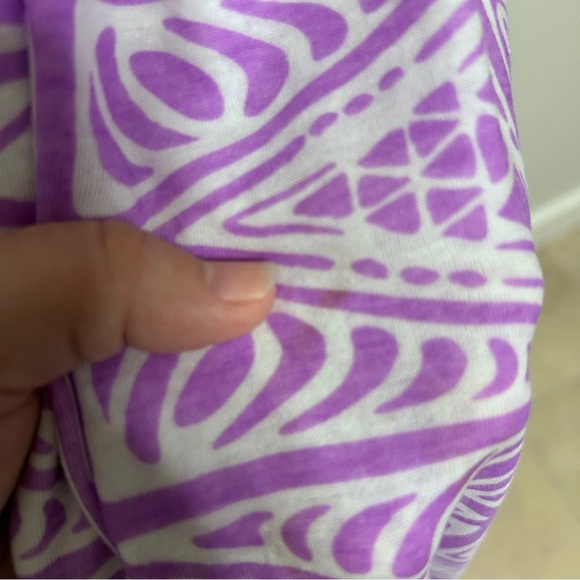 O’Neill Lavender Patterned Summer Maxi Dress Women's Size XL Resort Beach *READ* - Picture 4 of 12